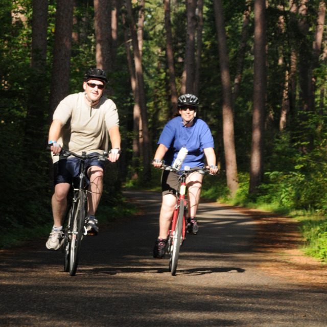 biking